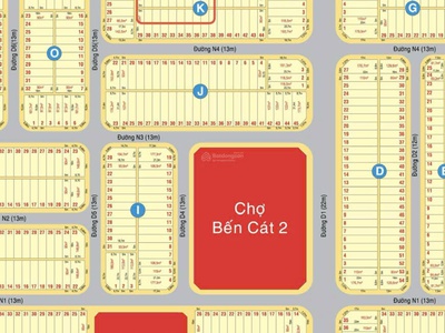 Cho thuê đất khu golden center city phường mỹ phước, tx bến cát, bình dương 3