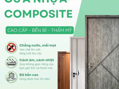 Cửa nhựa composite 1