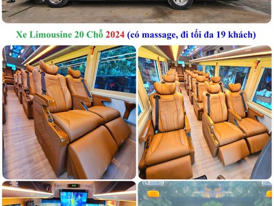 Cho thuê xe limousine 20 chỗ sang trọng   sgc tourist 