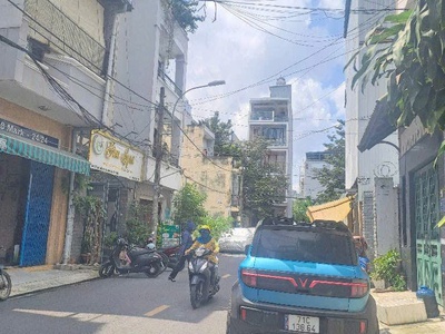 Thiện chí bán nhà đẹp mặt tiền đường số ngay chợ đo đạc p. an khánh, q2 4 tầng 83m chỉ 0