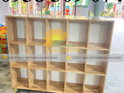 Tủ đựng cặp dép mầm non, kệ đựng cặp dép mầm non 4