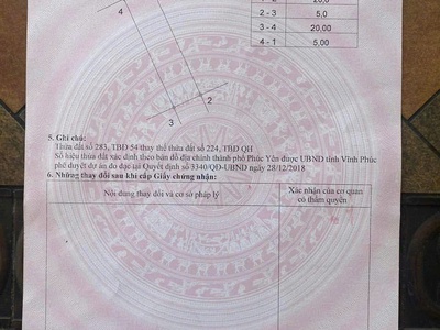 Bán lô đất 100m2 full thổ cư thuộc kđt điện nước xuân hoà xã cao minh tp phúc yên vĩnh phúc. 0