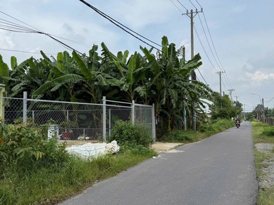 Chính chủ  bán đất mặt tiền xã tân thông hội ,củ chi , hồ chí minh , 400m  thổ cư 1