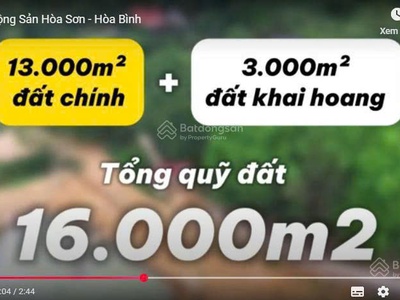 Chính chủ bán đất nghỉ dưỡng lương sơn, hòa bình 0985 129 986 3