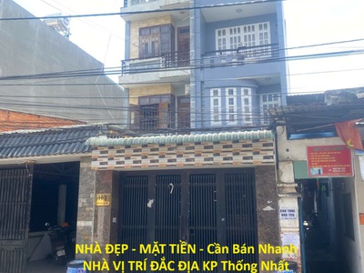 Nhà đẹp - mặt tiền - cần bán nhanh nhà vị trí đắc địa kp thống nhất phường dĩ an, bình dương 0