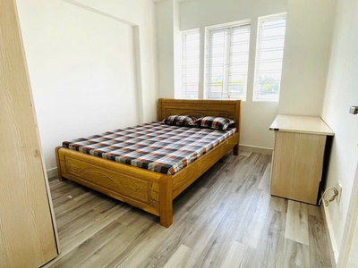 Cho thuê căn hộ 2 ngủ đầy đủ nội thất chung cư Hoàng Huy An Đồng , căn tầng 2 5