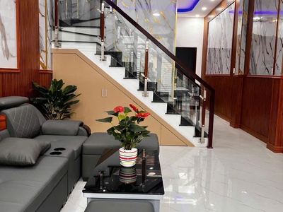 Bán Nhà 1 Trệt 1 Lầu Gần Bến Xe Miền Đông Mới Sổ Hoàn Công 4