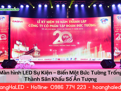Màn Hình LED Sự Kiện   Biến Một Bức Tường Trống Thành Sân Khấu Số Ấn Tượng 0