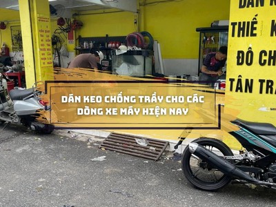 Dán keo chống trầy cho xe máy   Giải pháp bảo vệ sơn xe hoàn hảo 0