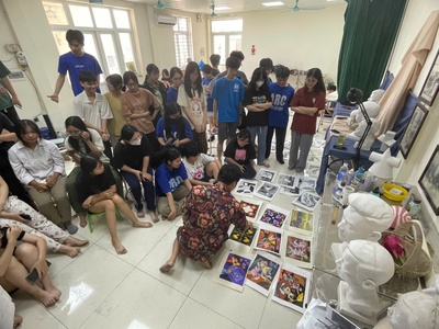 Lớp học vẽ ARC ở Đa tốn Bát tràng 2