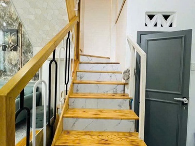 Nhà cực phẩm phong cách Indochine 1 trệt 3 lầu gần bến xe buýt hiệp thành q12 5