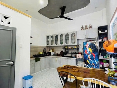 Nhà cực phẩm phong cách Indochine 1 trệt 3 lầu gần bến xe buýt hiệp thành q12 6