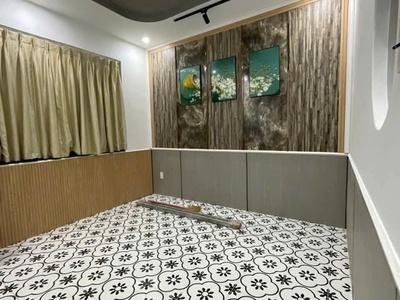 Nhà cực phẩm phong cách Indochine 1 trệt 3 lầu gần bến xe buýt hiệp thành q12 8