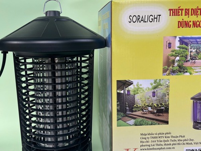 Đèn diệt côn trùng sử dụng trong nhà và sân vườn SORA-18W 2