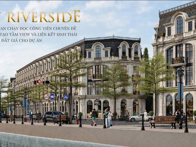 Shophouse  nhà phố thương mại  4 tầng vừa ở vừa kinh doanh cực tốt ngay đường HQV kéo dài 14