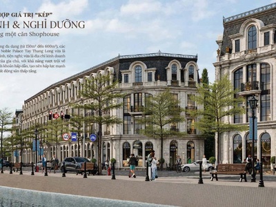 Shophouse  nhà phố thương mại  4 tầng vừa ở vừa kinh doanh cực tốt ngay đường HQV kéo dài 15