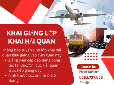 Khai Giảng Lớp Bồi Dưỡng Nghiệp Vụ Khai Báo Hải Quan 0