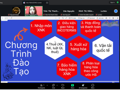 Khai giảng khoá học Xuất nhập khẩu thực tế học online 0