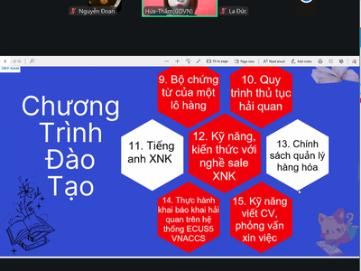 Khai giảng khoá học Xuất nhập khẩu thực tế học online 1