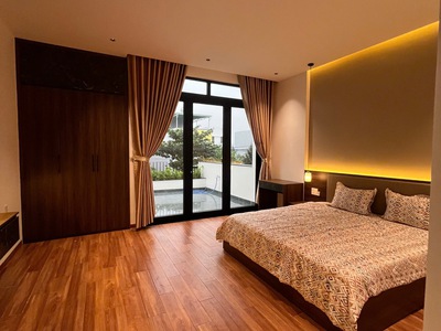 Không có chỗ chê nhà 3 tầng cực đẹp mặt tiền THANH HOÁ,HOÀ XUÂN,có gara ôtô, sát Võ An Ninh 5