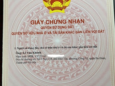 Đất thổ cư tổ 9 thị trấn quang minh mê linh hn, mặt tiền 16m nở hậu sâu 18m đường ôtô 4m 2