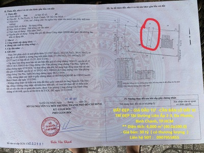 Đất đẹp   giá đầu tư  -cần bán lô đất vị trí đẹp tại đường liên ấp 2-3, đa phước, bình chánh, tp.hcm 0