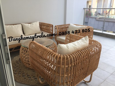 Sofa mây nữ hoàng phòng khách 3