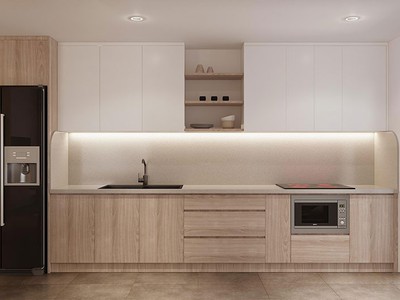 Tủ Bếp Chữ I Đẹp 2026   Thiết Kế Hiện Đại   Giá Rẻ   Thi Công Chuẩn Xưởng 3