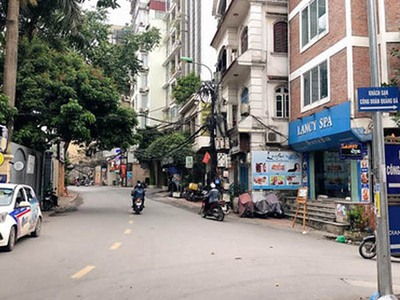 Mặt Phố Tô Ngọc Vân Mặt Tiền 9M 4 Tầng 75 Tỷ Nhà Đẹp giữ tiền 0