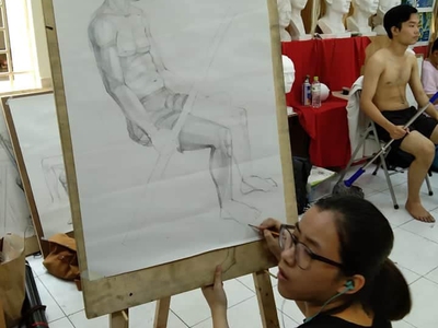 Học vẽ cơ bản ở Bát Tràng 2