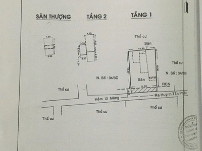 Nhà cấp 4 hẻm 350 Huỳnh Tấn Phát phường BÌNh thuận Q7. DT 12x20m giá 23 tỷ 1