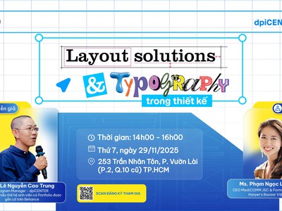 WORKSHOP 29-11 :   Layout Solutions   Typography trong thiết kế 0