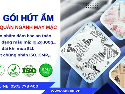Gói Hút Ẩm Cho Ngành May Mặc - Gói Chống Ẩm Silicagel 0