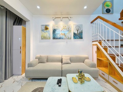 Chỉ 4,546 tỷ p.15, tân bình nhà 2 tầng mới đẹp hẻm xe hơi sát nhà 1