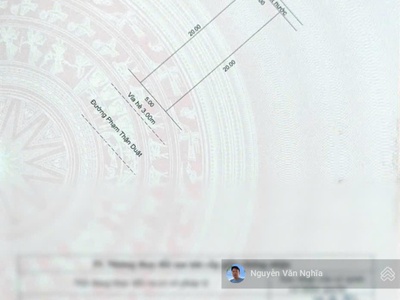 Bán nhanh lô đất mặt tiền phạm thận duật 100m2, khu tdc tân trà, giá đầu tư 0