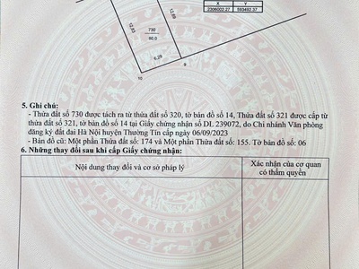 Bán siêu phẩm 80m2 ngay trung tâm xã chương dương giá 3.9 tỷ dt: 80m2 0