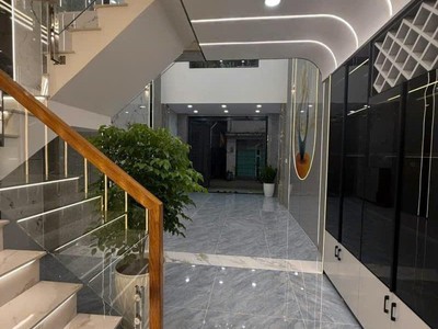 Nhà 5 tầng thiết kế sang trọng hiện đại - 62m2 - full nội thất- hẻm xe hơi thông huỳnh thị hai và 0