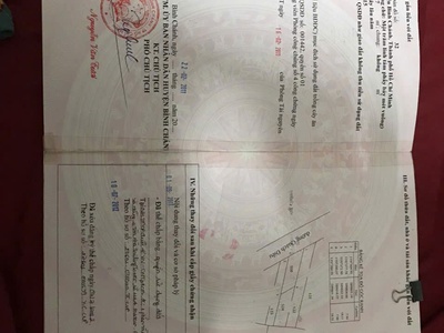 Cần bán nhanh lô đất tại vĩnh lộc a, huyện bình chánh , tp hcm. 2