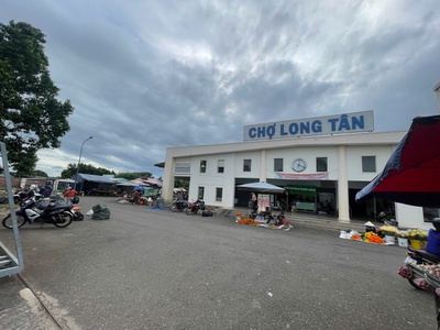Đất nền gần chợ long tân 120m  shr nhựa 12m giá chỉ 980 triệu nh hỗ trợ 70 0