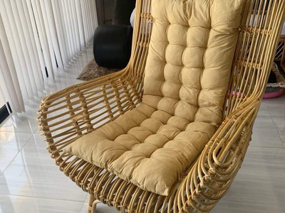 Ghế mây tự nhiên ngồi đọc sách 6