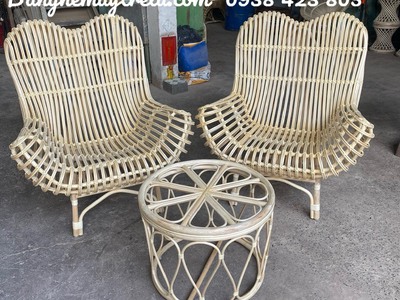 Ghế mây tự nhiên ngồi đọc sách 7