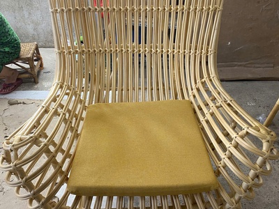 Ghế mây tự nhiên ngồi đọc sách 1