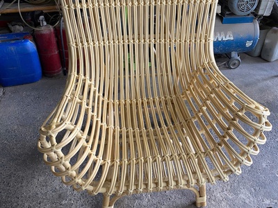 Ghế mây tự nhiên ngồi đọc sách 2