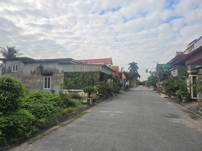 Bán lô đất tuyến 2 Cát Vũ, Tràng Cát đường 8m 57,3m2 giá chỉ 39tr/m2 0