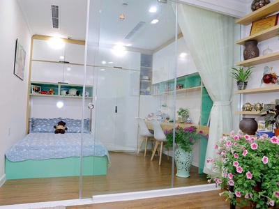 Bán chung cư Sunshine Garden, 3 ngủ 2WC, tổng diện tích 104,8m2, nội thất cao cấp, dân trí cao. 2