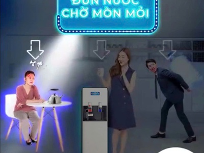 Máy lọc nước RO Amida nóng lạnh AM-09HC cao cấp chính hãng 0