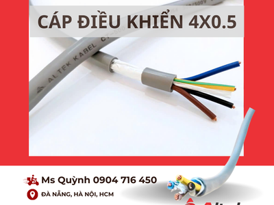 Cáp điều khiển tín hiệu âm thanh 4x0.5,4x0.75 Altek Kabel Hà Nội, Đà Nẵng, Sài Gòn 1