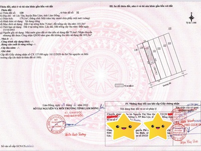 Đất Nền Phường 2 Bảo Lộc Cạnh Nhánh Khúc Thừa Dụ 3