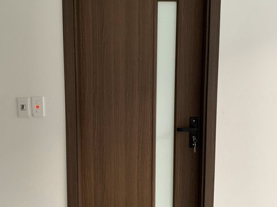 Cửa gỗ nhựa Composite giá ưu đãi tận xưởng, chống mối mot, ko công vênh 8