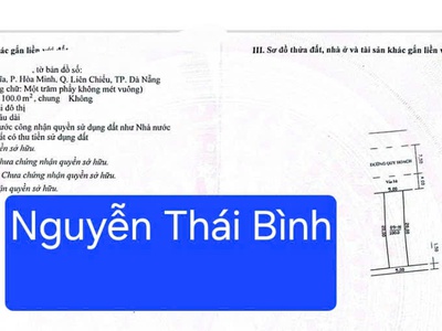 Bán đất đường nguyễn thái bình - sát bến xe tt tp 0